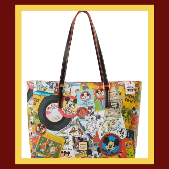 DOONEY & BOURKE "THE MICKEY MOUSE CLUB 70th ANNIVERSARY TOTE" - Picture 1 of 5